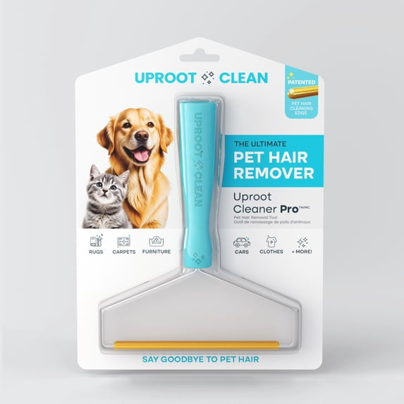 Uproot Cleaner Pro Pet Hair Remover — Reusable Fur & Lint Brush for Couch, Carpet & Clothes