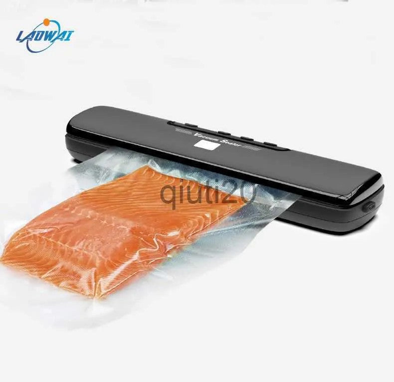 Compact Automatic Vacuum Sealer — Keep Food Fresh 5x Longer, Stop Freezer Burn