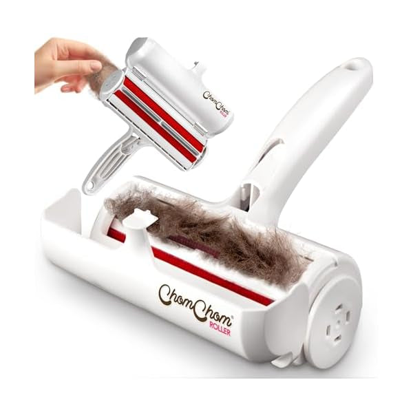 ChomChom Reusable Pet Hair Roller — Lint Remover for Couch, Carpet & Clothes, No Refills Needed