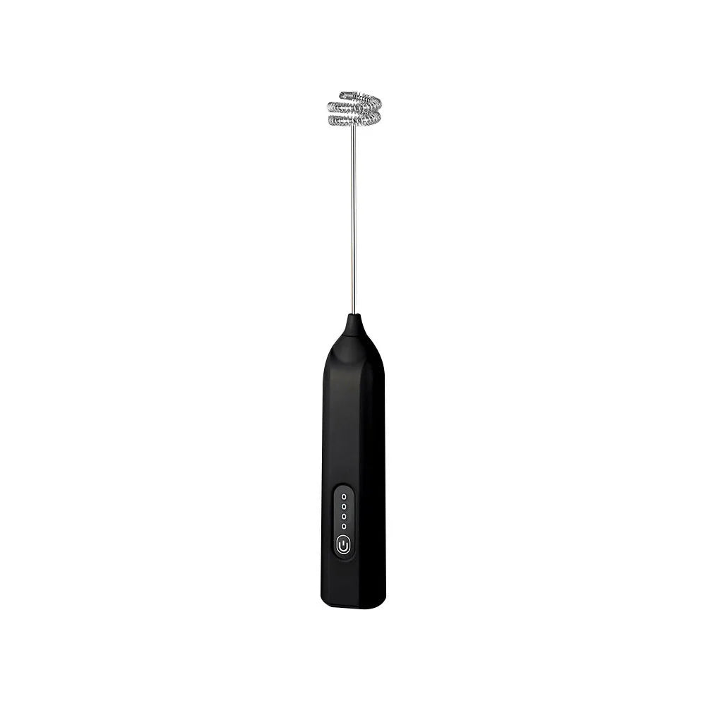 TINSOL Rechargeable Milk Frother — Handheld USB-C Electric Foam Maker for Latte, Cappuccino, Matcha & Protein Shakes